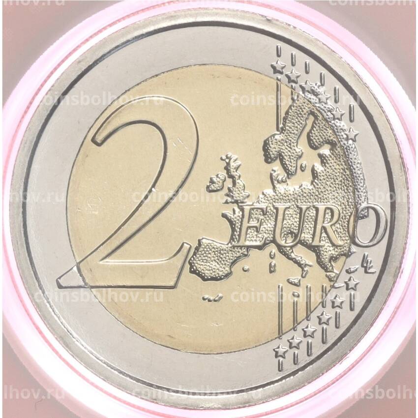 Монета 2 евро 2018 года Сан-Марино «420 лет со дня рождения Джованни Лоренцо Бернини» (в буклете) (вид 2)