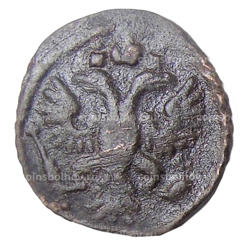 Монета Полушка 1734 года (вид 2)