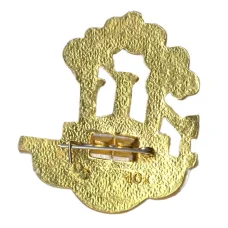 Значок Пароход (реверс)