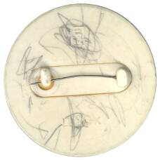 Значок Крокодил и бегемот (вид 2)