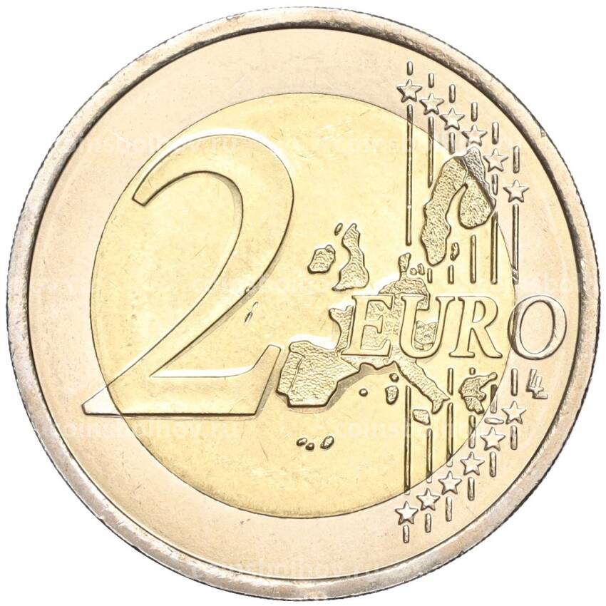 Монета 2 евро 2002 года Монако (вид 2)