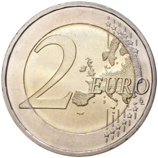 Монета 2 евро 2015 года A Германия —  30 лет флагу Европейского союза (реверс)