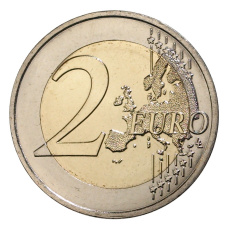 Монета 2 евро 2018 года Франция —  Симона Вейль (реверс)