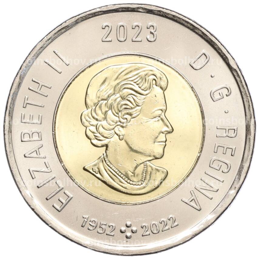 Монета 2 доллара 2023 года Канада —  День коренных жителей Канады (вид 2)