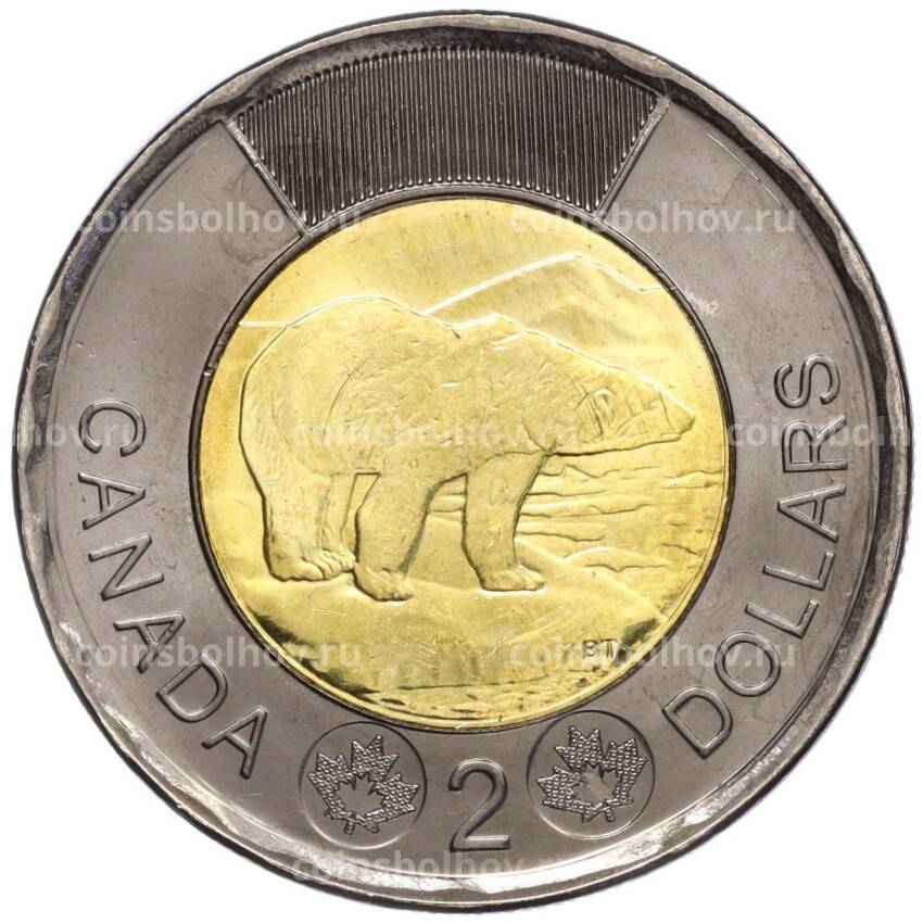 Монета 2 доллара 2022 года Канада