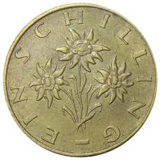 Монета 1 шиллинг 1978 года Австрия (реверс)