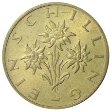 Монета 1 шиллинг 1979 года Австрия (реверс)