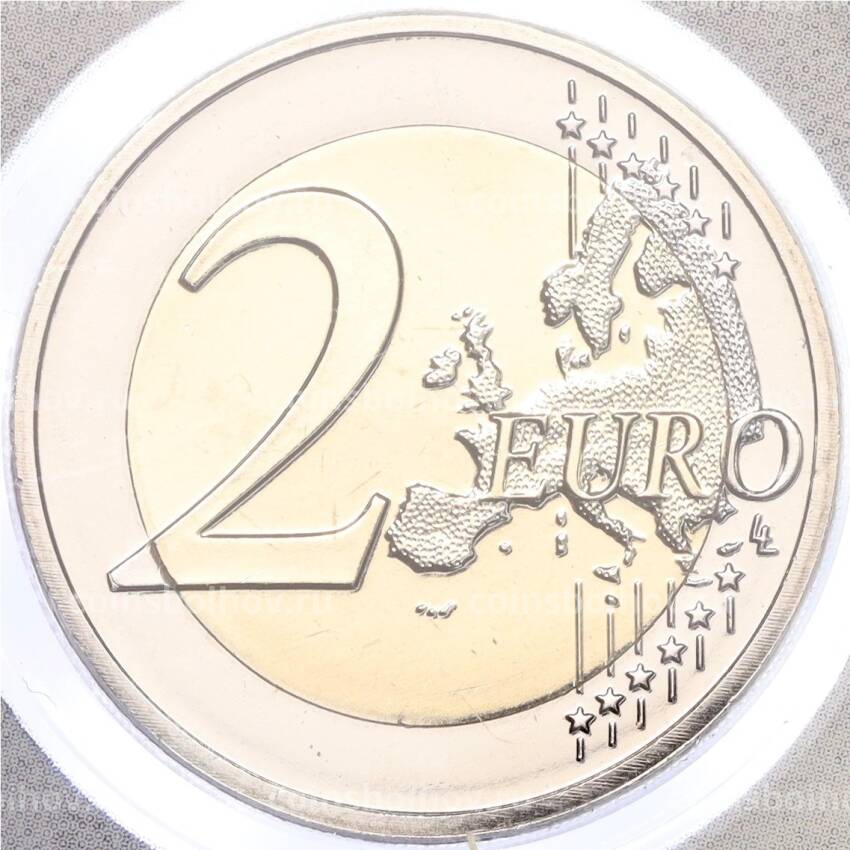 Монета 2 евро 2023 года Мальта «225-я годовщина прибытия французов на Мальту» (в буклете) (вид 2)