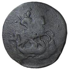 Монета 2 копейки 1763 года СПМ (реверс)
