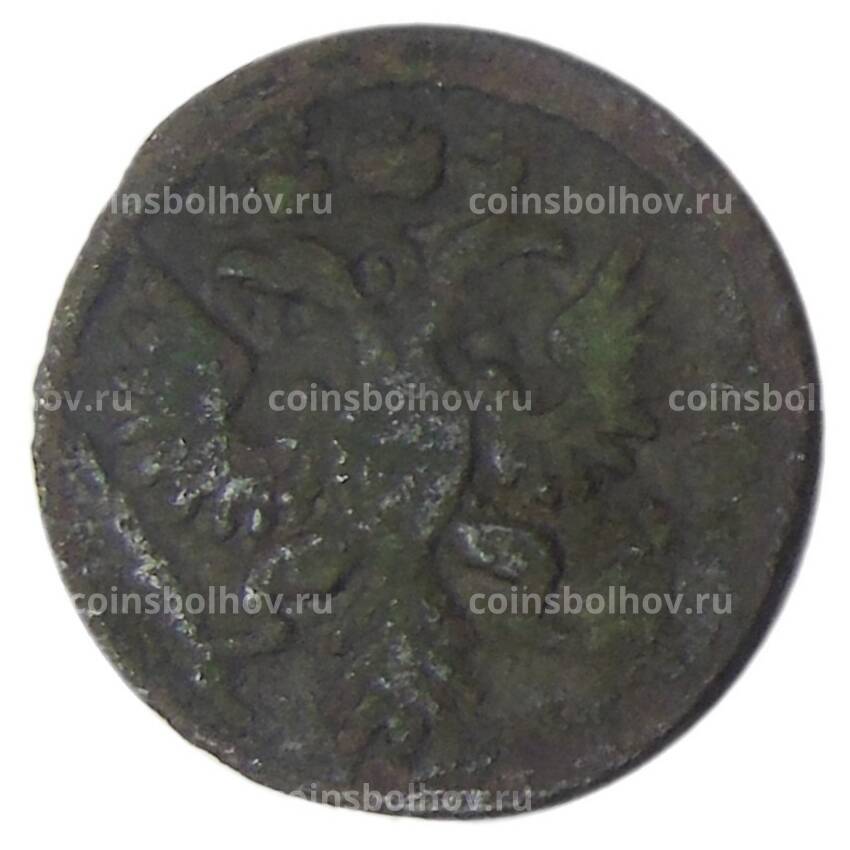 Монета Полушка 1734 года (вид 2)