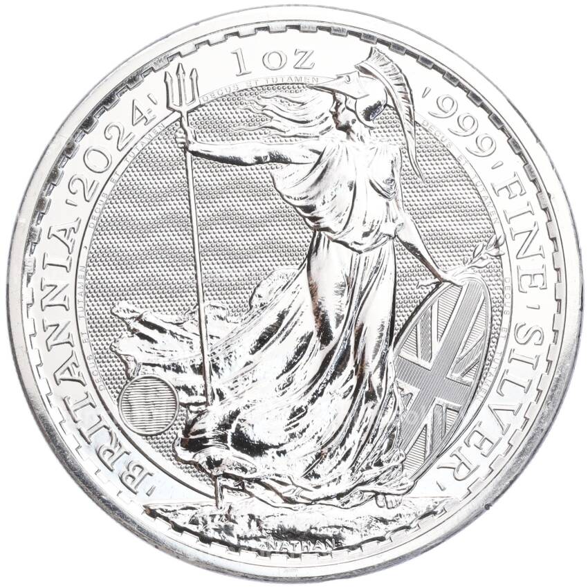 Монета 2 фунта 2024 года Великобритания (Карл III) «Британия»