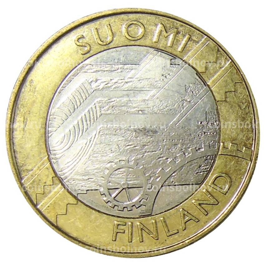 Монета 5 евро 2011 года Финляндия —  Исторические регионы Финляндии — Уусимаа