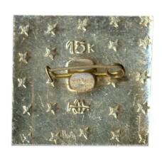 Значок XXV Съезд КПСС (вид 2)