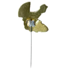 Значок брошь Тетерев (реверс)