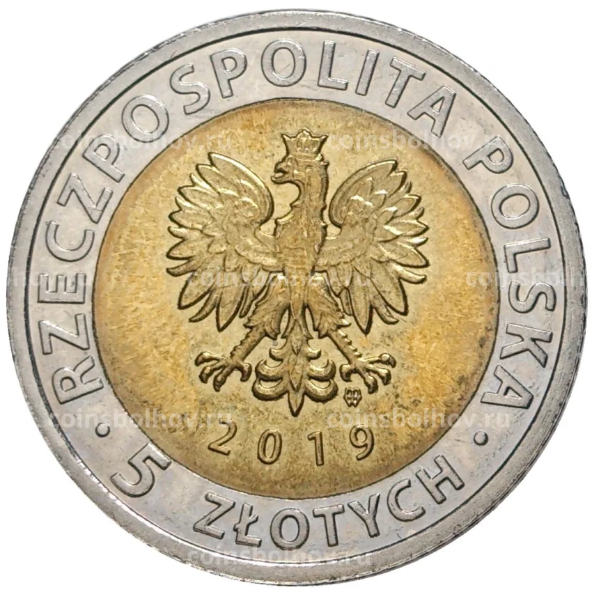 Монета 5 злотых 2019 года Польша «Открой для себя Польшу — Памятники Фромборка» (вид 2)