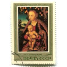 Марка Л.Кранах старший «Мадонна с младенцем под яблоней» 1983 год