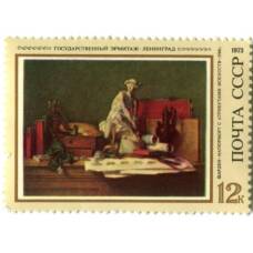 Марка Шарден «Натюрморт с атрибутами искусств» 1973 год