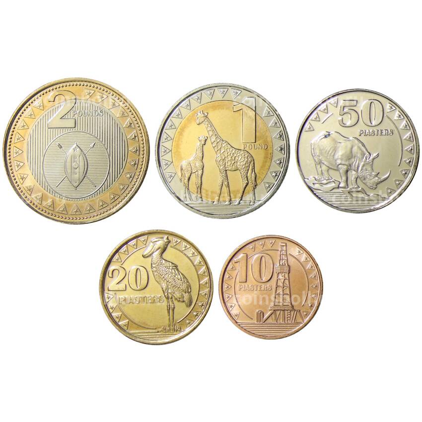 Набор монет 2015 года Южный Судан