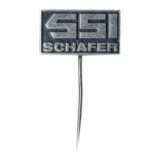 Значок рекламный SCHAFER
