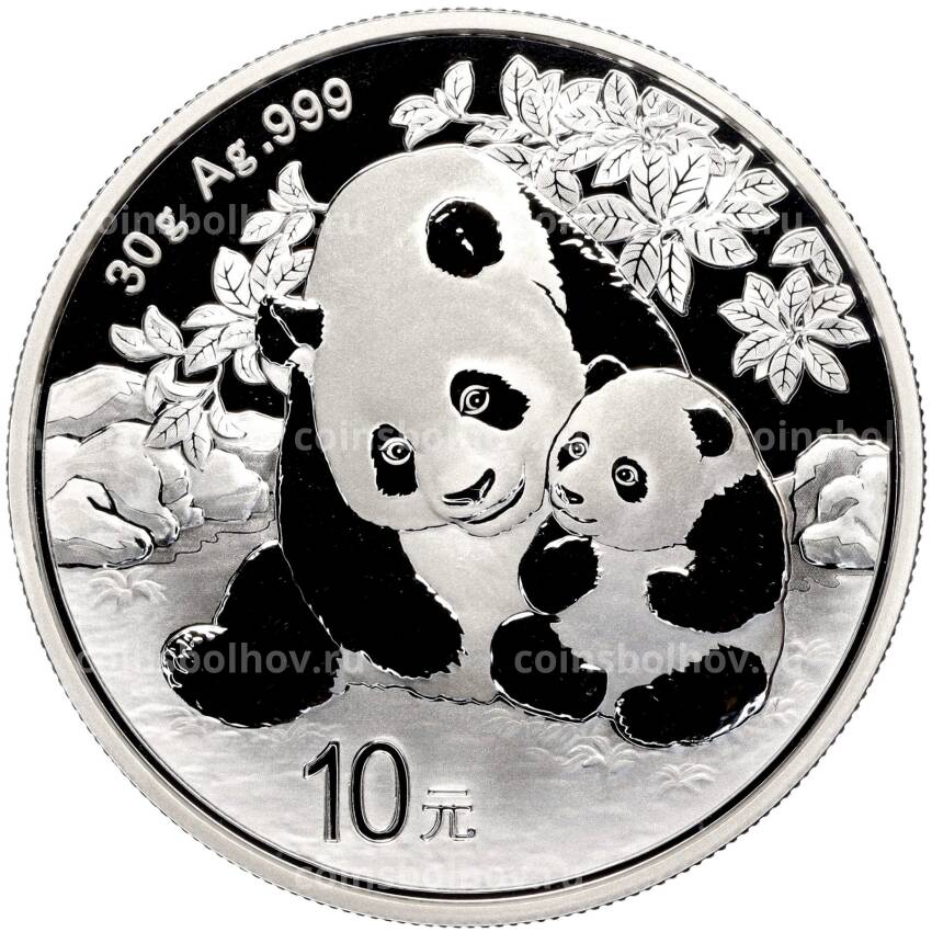 Монета 10 юаней 2024 года Китай — Панда