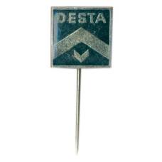 Значок рекламный Desta