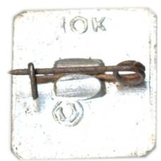 Значок В.И.Ленин (вид 2)