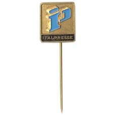 Значок рекламный ITALPRESSE