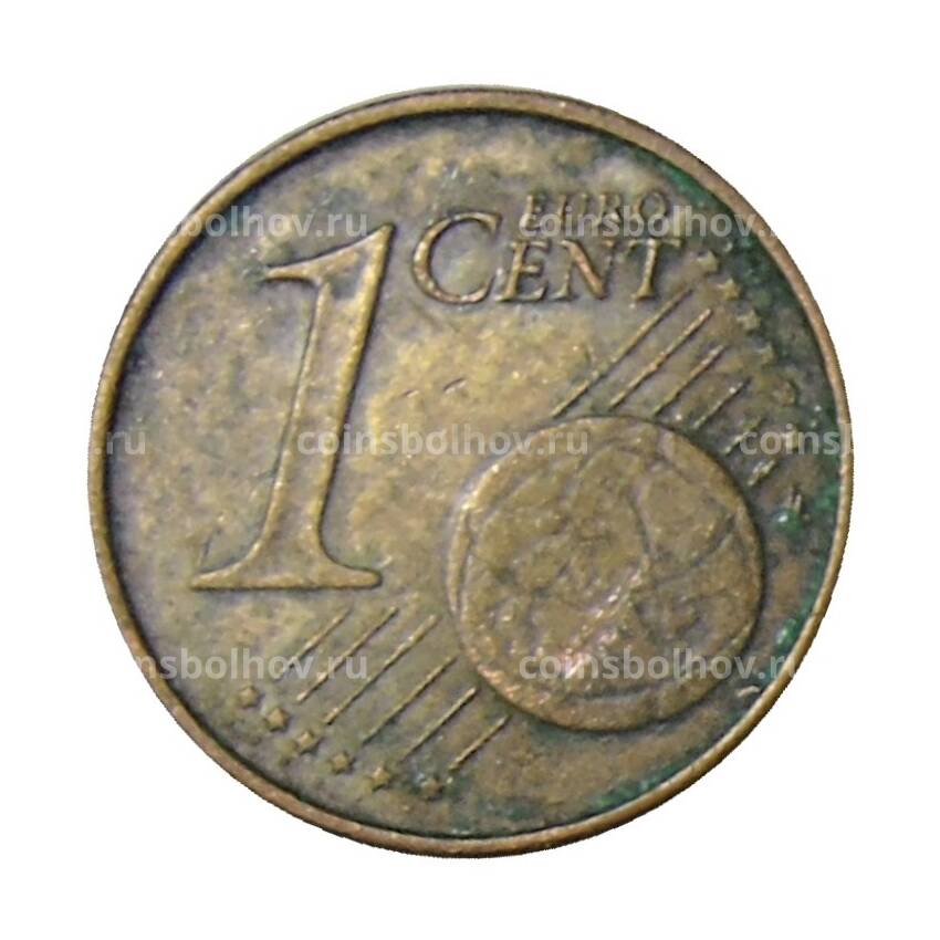 Монета 1 евроцент 2002 года F Германия (вид 2)