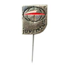 Значок  рекламный JUVENTUR