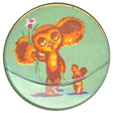 Значок Чебурашка