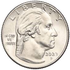 Монета Монета 1/4 доллара (25 центов) 2023 года P США «Американские женщины — Мария Толчиф» (реверс)