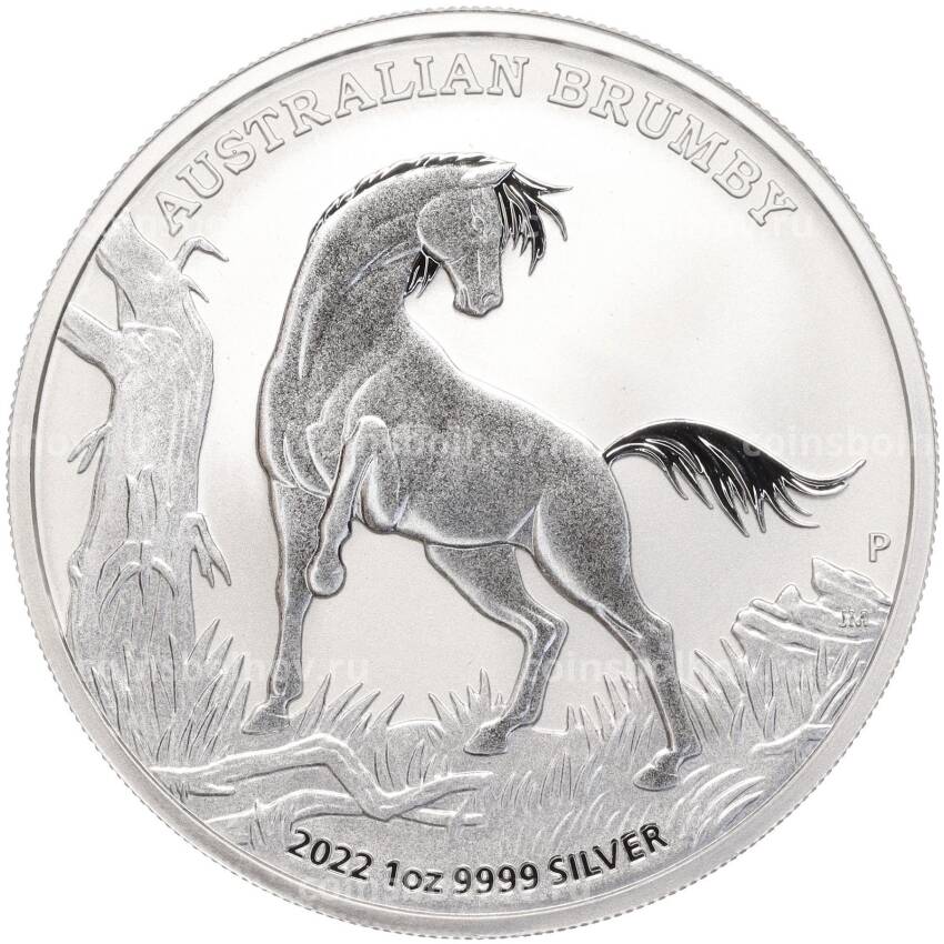 Монета 1 доллар 2022 года Австралия «Австралийский брамби»