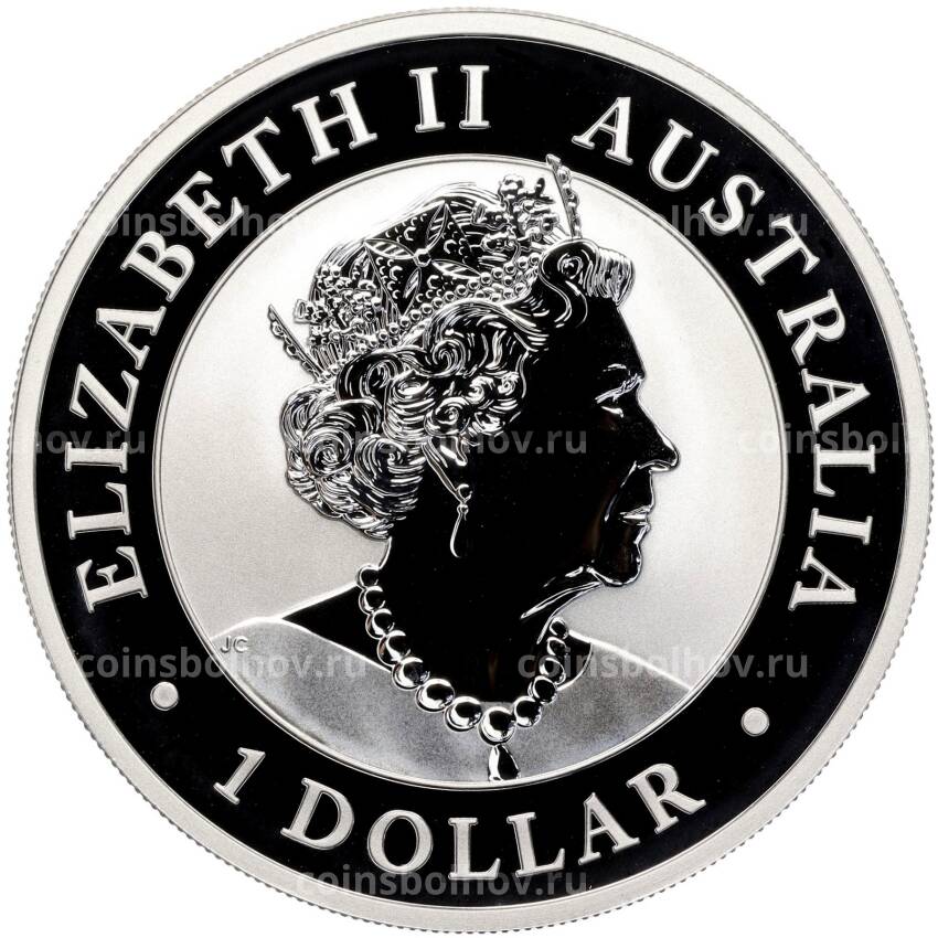Монета 1 доллар 2022 года Австралия «Австралийский брамби» (вид 2)
