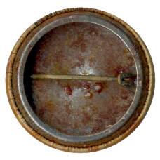 Значок Выставка — средства связи США (вид 2)