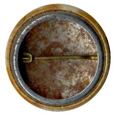 Значок Выставка — средства связи в США (вид 2)