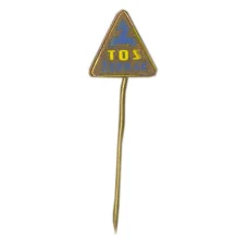 Значок рекламный Tos Zebrak (Чехословакия)