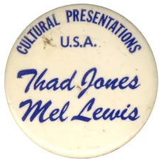 Значок  Презентация артистов Тхад Джонс и Мел Левис (США)