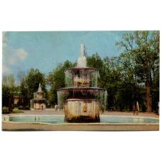 Открытка  Петродворец.Римские фонтаны