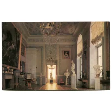 Открытка Архангельское — Дворец.Античный зал (аверс)