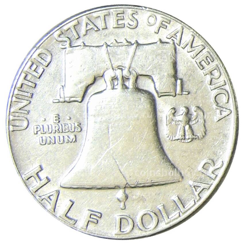Монета 1/2 доллара (50 центов) 1951 года США (вид 2)