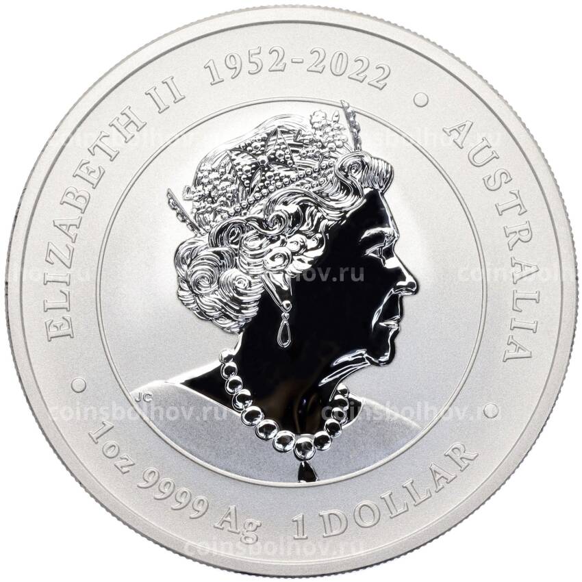 Монета 1 доллар 2024 года Австралия «Китайский гороскоп — Год дракона» (вид 2)