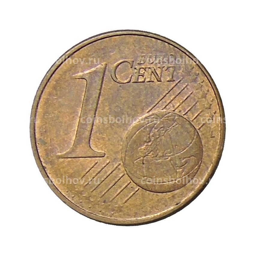 Монета 1 евроцент 2004 года J Германия (вид 2)
