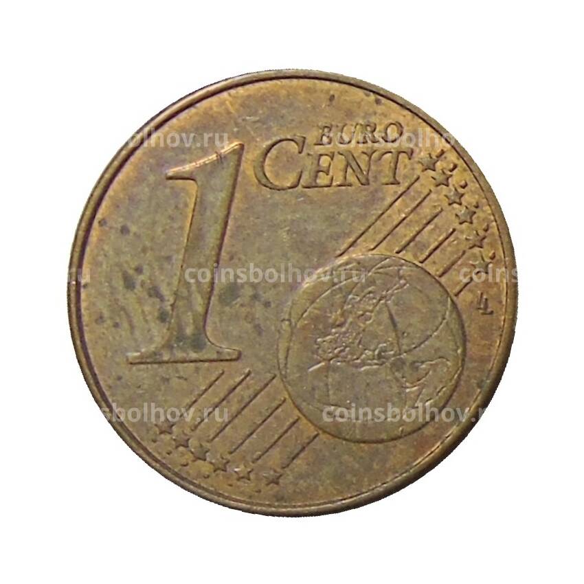Монета 1 евроцент 2009 года Франция (вид 2)
