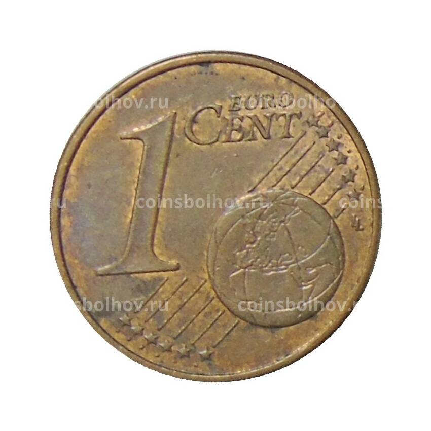 Монета 1 евроцент 2005 года Франция (вид 2)