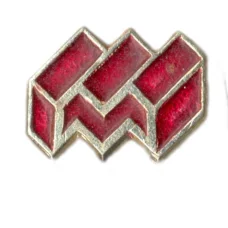 Значок рекламный М