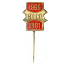 Значок рекламный EXICO -25 лет