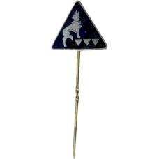 Значок рекламный Волк