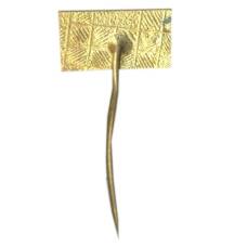 Значок рекламный предприятие Готвальдов — 40 лет (Чехословакия) (вид 2)