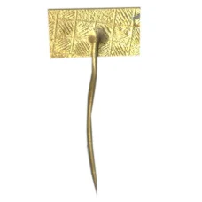 Значок рекламный предприятие Готвальдов — 40 лет (Чехословакия) (вид 2)