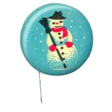 Значок Снеговик